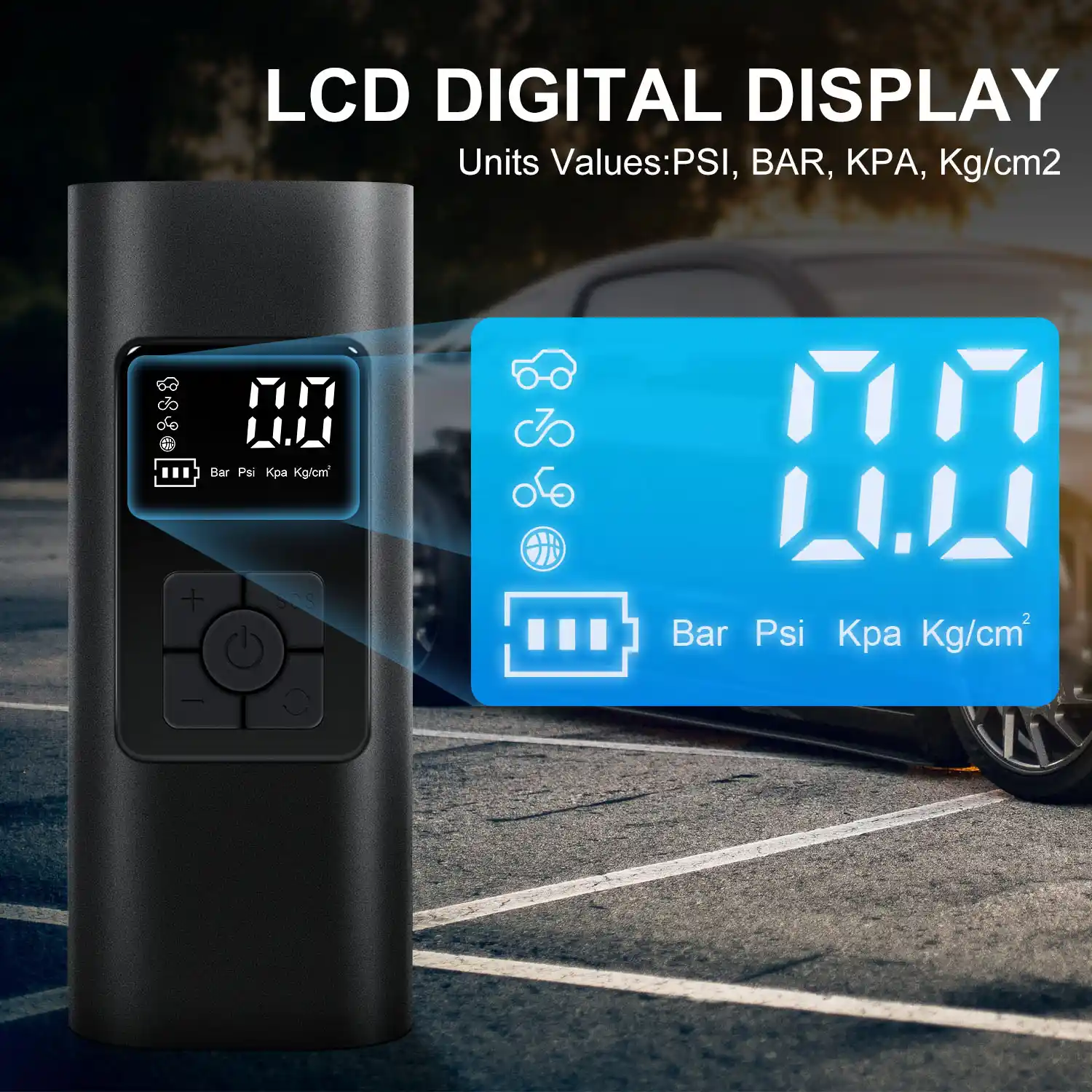 digital LCD display