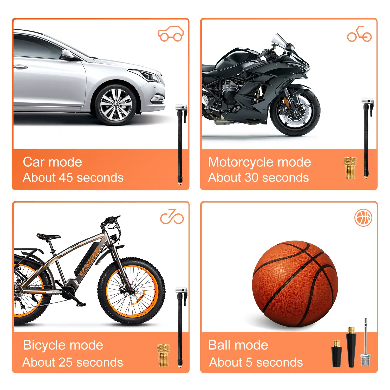 Multifunctional Portable Air Pump